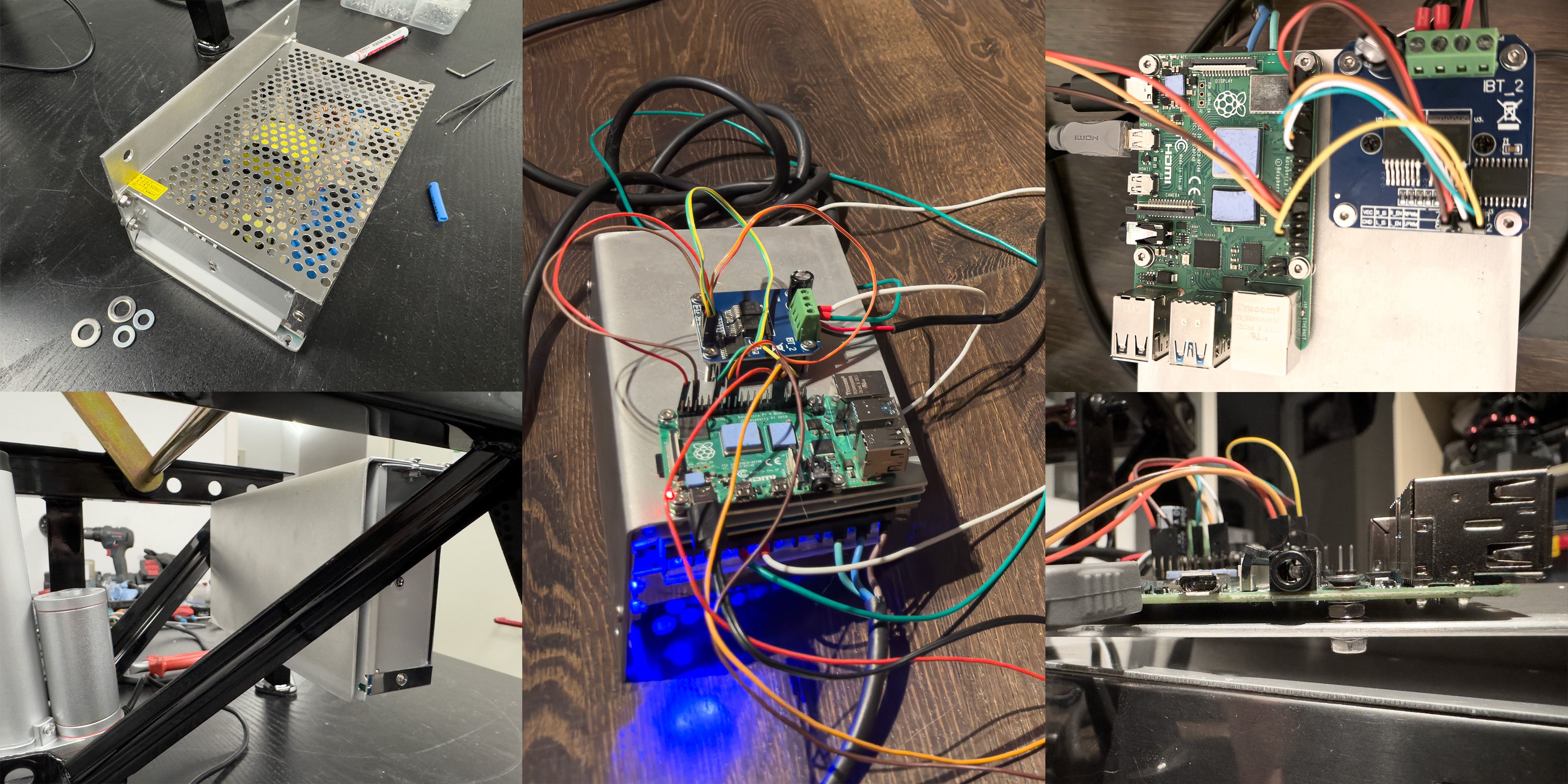 electronics attached