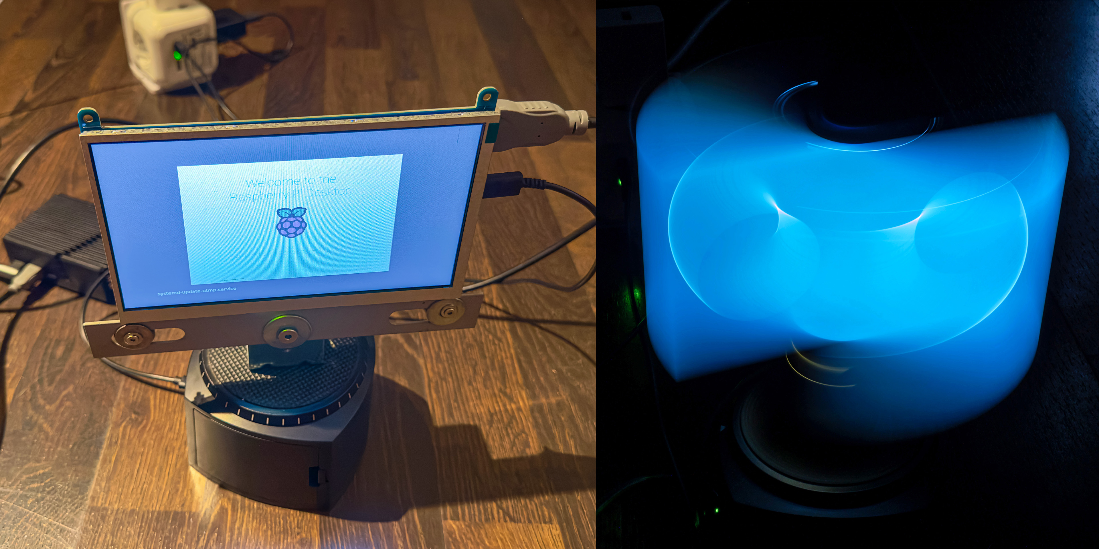 rotational display test